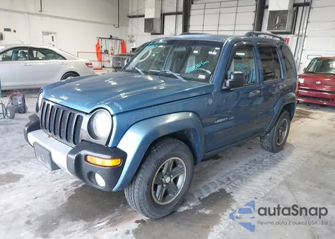 2004 Jeep Liberty Sport из США, поврежденный, VIN 1J4GL48K04W278896